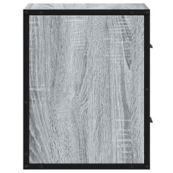 Table de chevet murale sonoma gris 40x31x39,5 cm 614869614869
