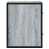 Table de chevet murale sonoma gris 40x31x39,5 cm 614869614869