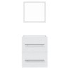 Armoire de salle de bain avec miroir Blanc 41x38,5x48 cm  614874614874