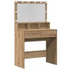 Table de Toilette Chêne artisanal 80 x 41 x 134,5 cm 614876614876