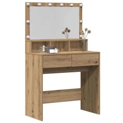Table de Toilette Chêne artisanal 80 x 41 x 134,5 cm 614876614876