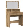 Table de Toilette Chêne artisanal 80 x 41 x 134,5 cm 614876614876