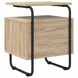 Table de chevet Chêne Sonoma Bois d'ingénierie 614878614878