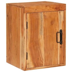 Table de chevet Marron 35 x 33 x 48 cm Bois d'acacia massif 614892614892