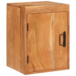 Table de chevet Marron 35 x 33 x 48 cm Bois d'acacia massif 614892614892
