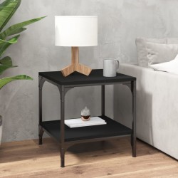 Table d'appoint Noir 40x40x40 cm Bois d'ingénierie 614905614905