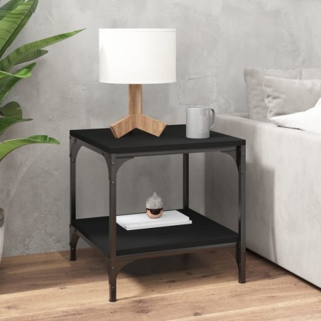 Table d'appoint Noir 40x40x40 cm Bois d'ingénierie 614905614905