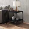 Table d'appoint Noir 40x40x40 cm Bois d'ingénierie 614905614905
