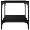 Table d'appoint Noir 40x40x40 cm Bois d'ingénierie 614905614905