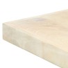 Table de salle à manger Blanc 200x100x75cm Bois manguier massif 614911614911
