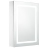 Armoire de salle de bain à miroir LED 50x13x70 cm 614912614912