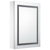 Armoire de salle de bain à miroir LED 50x13x70 cm 614912614912