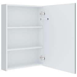 Armoire de salle de bain à miroir LED 50x13x70 cm 614912614912