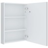 Armoire de salle de bain à miroir LED 50x13x70 cm 614912614912
