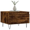 Tables basses 2 pcs chêne fumé 50x46x35 cm bois d'ingénierie 614915614915