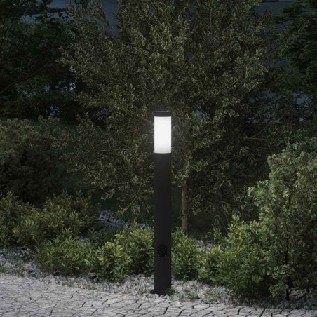 Borne lumineuse avec sortie 80 cm en acier inoxydable IP44 614930614930