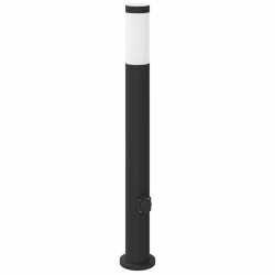 Borne lumineuse avec sortie 80 cm en acier inoxydable IP44 614930614930