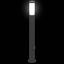 Borne lumineuse avec sortie 80 cm en acier inoxydable IP44 614930614930