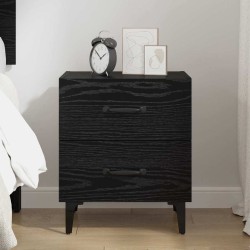 Armoire de lit Chêne noir 40 x 35 x 47,5 cm Bois d'ingénierie 614936614936