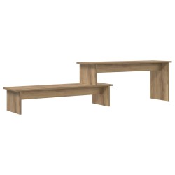 Ensemble meuble TV 180,5 x 30 x 43 cm Chêne artisanal 614938614938