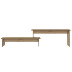 Ensemble meuble TV 180,5 x 30 x 43 cm Chêne artisanal 614938614938