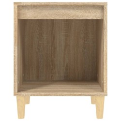 Tables de chevet 2 pcs Chêne sonoma 40x35x50 cm 614939614939