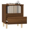 Tables de chevet 2 pcs Chêne marron 40x35x50 cm 614940614940
