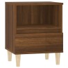 Tables de chevet 2 pcs Chêne marron 40x35x50 cm 614940614940
