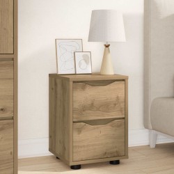 Tables de chevet 2 pc Chêne artisanal 30,5 x 30 x 43 cm 614946614946