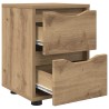 Tables de chevet 2 pc Chêne artisanal 30,5 x 30 x 43 cm 614946614946