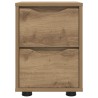 Tables de chevet 2 pc Chêne artisanal 30,5 x 30 x 43 cm 614946614946