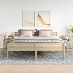 Tables de chevet 2 pcs avec 2 tiroirs Chêne Sonoma 40x33x60 cm 614947614947