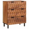 Buffet 2 pcs Finition Acacia Brun 60 x 33 x 75 cm 614949614949