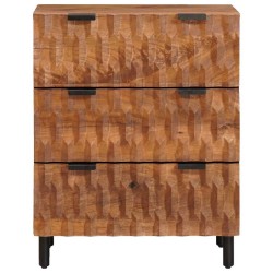 Buffet 2 pcs Finition Acacia Brun 60 x 33 x 75 cm 614949614949