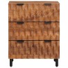 Buffet 2 pcs Finition Acacia Brun 60 x 33 x 75 cm 614949614949