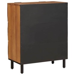 Buffet 2 pcs Finition Acacia Brun 60 x 33 x 75 cm 614949614949