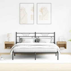 Ensemble meuble TV 2 pcs Chêne artisanal Bois d'ingénierie 614954614954