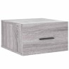 Tables de chevet murales 2 pcs sonoma gris 35x35x20 cm 614956614956