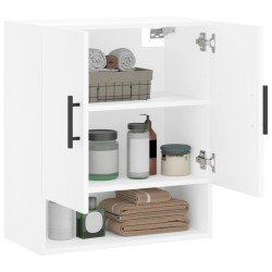 Armoire murale blanc 60x31x70 cm bois d'ingénierie 614958614958