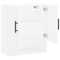 Armoire murale blanc 60x31x70 cm bois d'ingénierie 614958614958