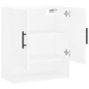 Armoire murale blanc 60x31x70 cm bois d'ingénierie 614958614958