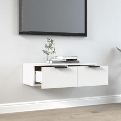Armoire murale blanc 68x30x20 cm bois d'ingénierie 614959614959