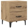 Armoire de lit Chêne artisanal 40 x 35 x 47,5 cm 614971614971