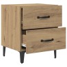 Armoire de lit Chêne artisanal 40 x 35 x 47,5 cm 614971614971