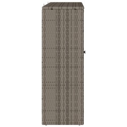 Armoire de rangement avec étagère Gris 100 x 36 x 102 cm Rotin 614972614972