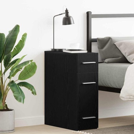 Armoire de Pharmacie Chêne noir 20 x 45,5 x 60 cm 614974614974