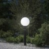 Borne lumineuse avec détecteur 80 cm Noir IP44 614975614975