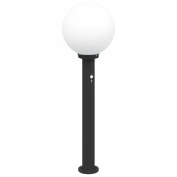 Borne lumineuse avec détecteur 80 cm Noir IP44 614975614975