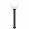 Borne lumineuse avec détecteur 80 cm Noir IP44 614975614975
