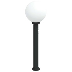 Borne lumineuse avec détecteur 80 cm Noir IP44 614975614975